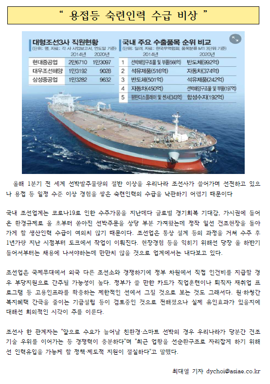 5월 업계동향