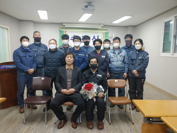 용접193기 수료식