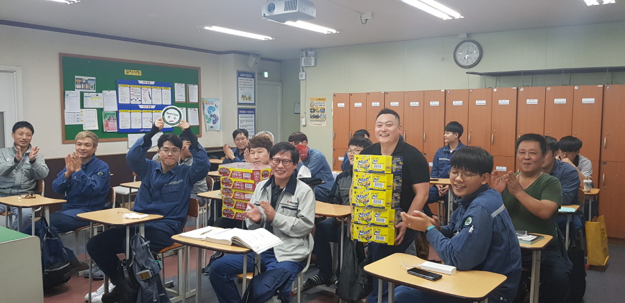 18년 8월 출결 우수과정 선정