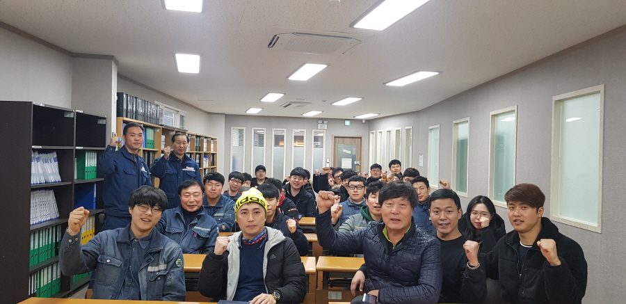 과정평가형자격 훈련과정 수료식