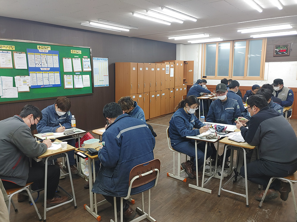 용접198기 취업특강