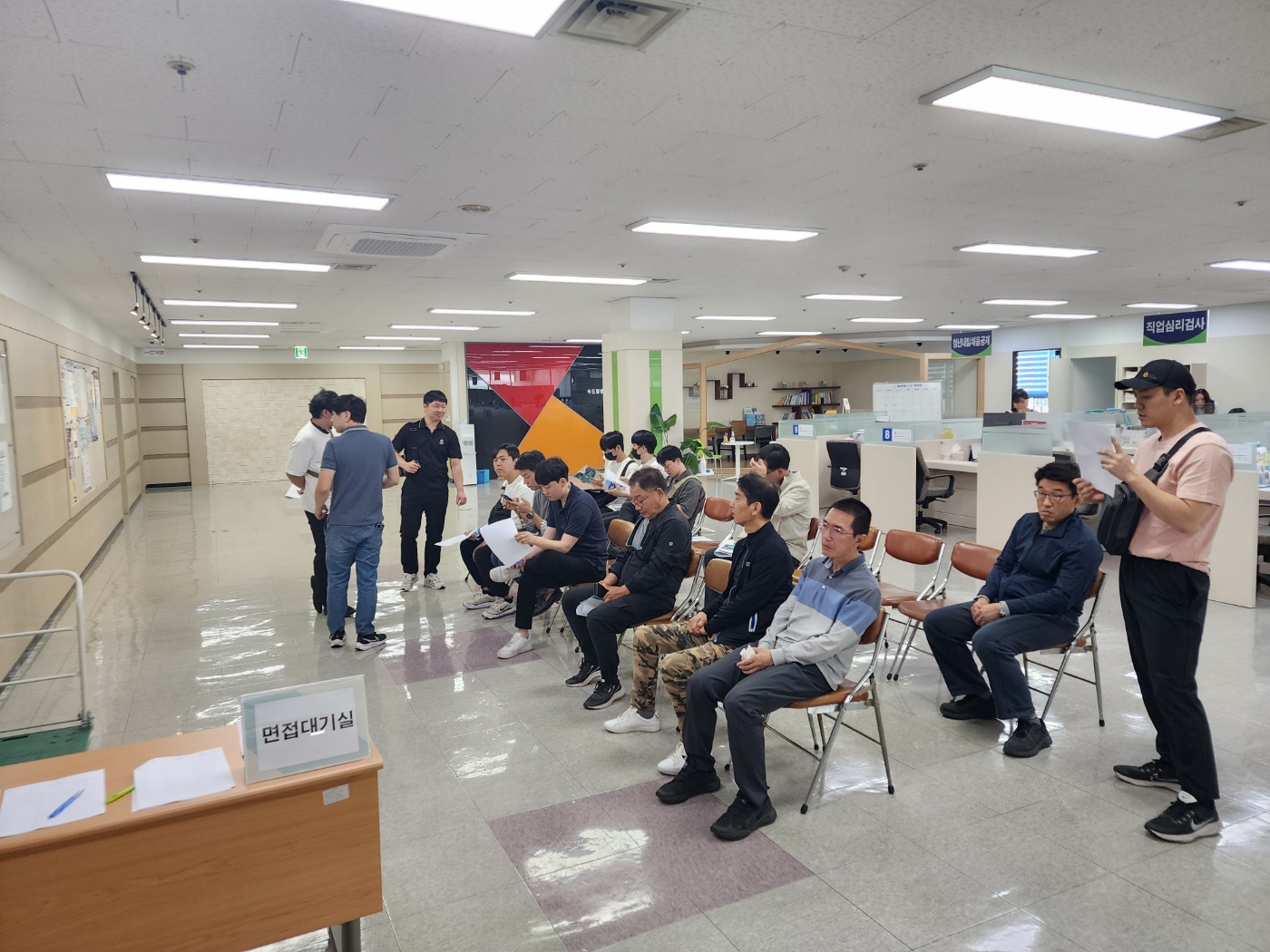 부산북부고용센터 주관 채용박람회 참여