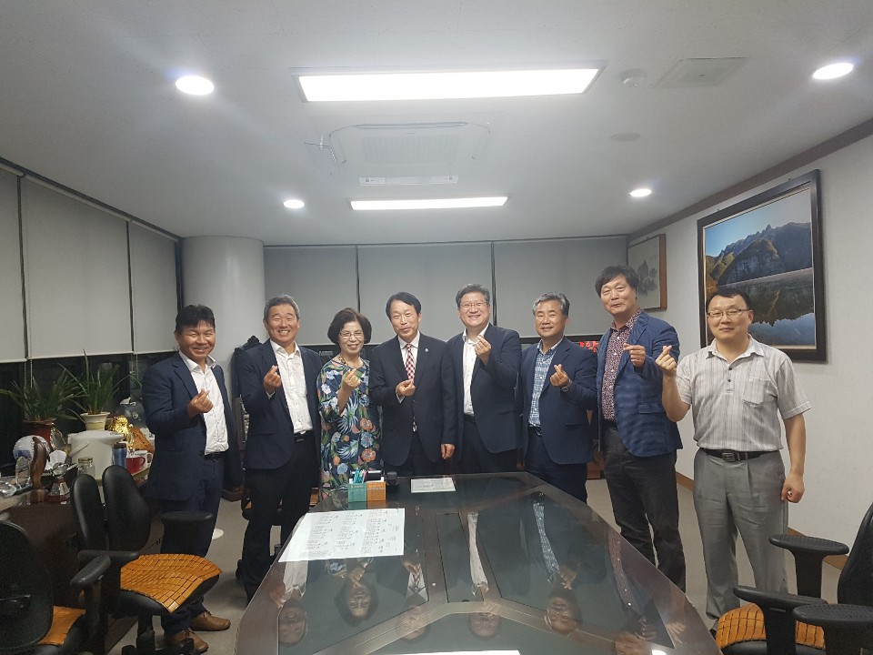 2019년 총연합회 광주지역 국회의원 간담회 참석